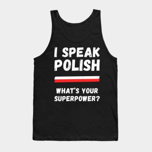 Funny Polish design Tank Top